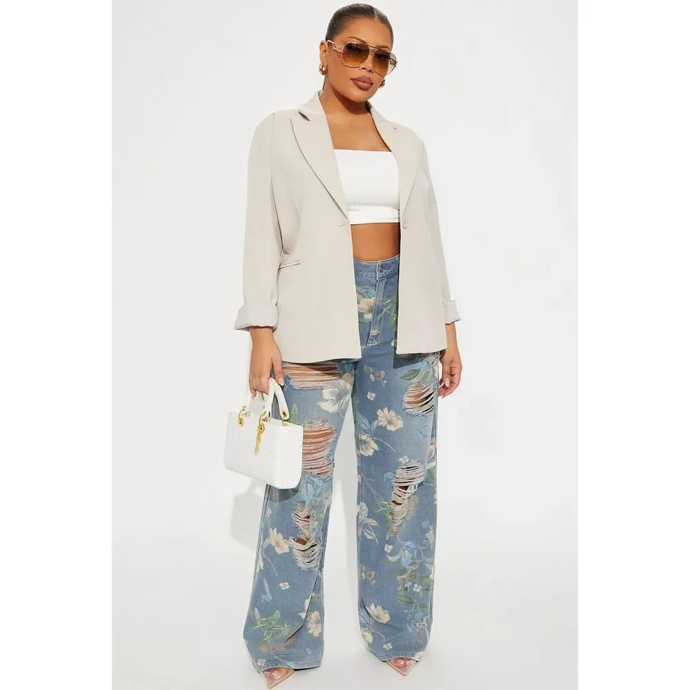 Fashionnova | blooming love wide leg jeans - Picture 5 of 5